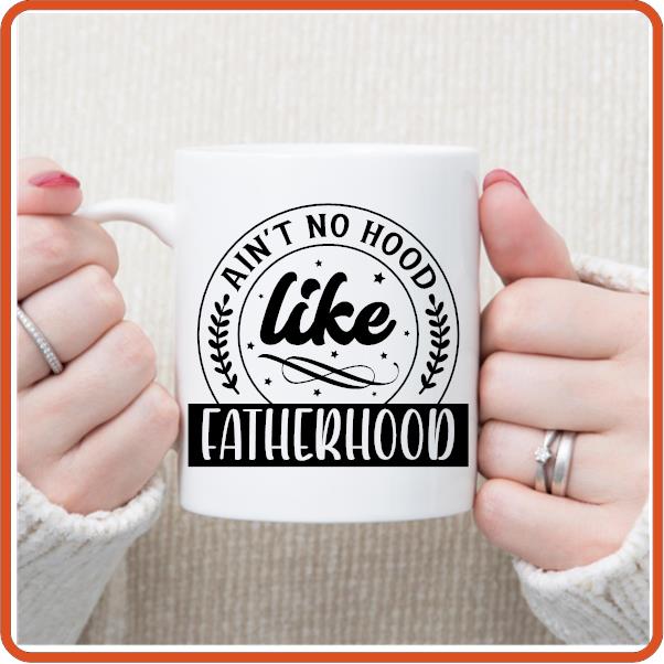 No Hood Like Fatherhood - 11oz Fathers Day Mug by SEC Apparel - secapparelonline
