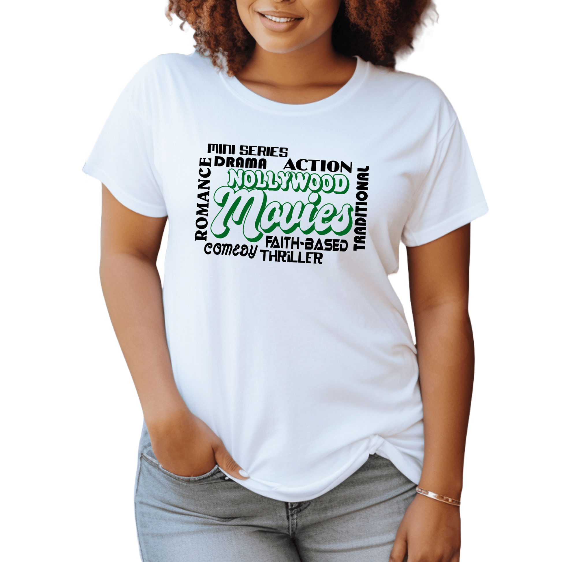 Nollywood Movies Unisex Shirt & Hoodie Collection – Crew Neck, V - Neck, Sweatshirts - secapparelonline