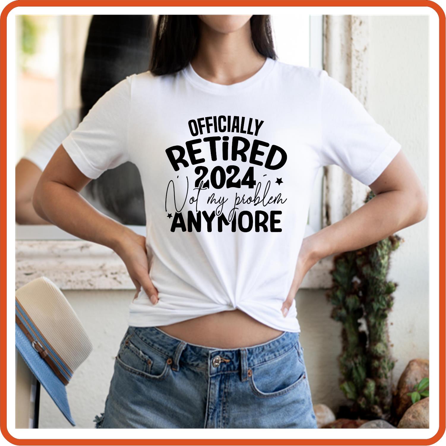 Officially Retired | Retirement Shirts | T-Shirts by SEC Apparel - secapparelonline