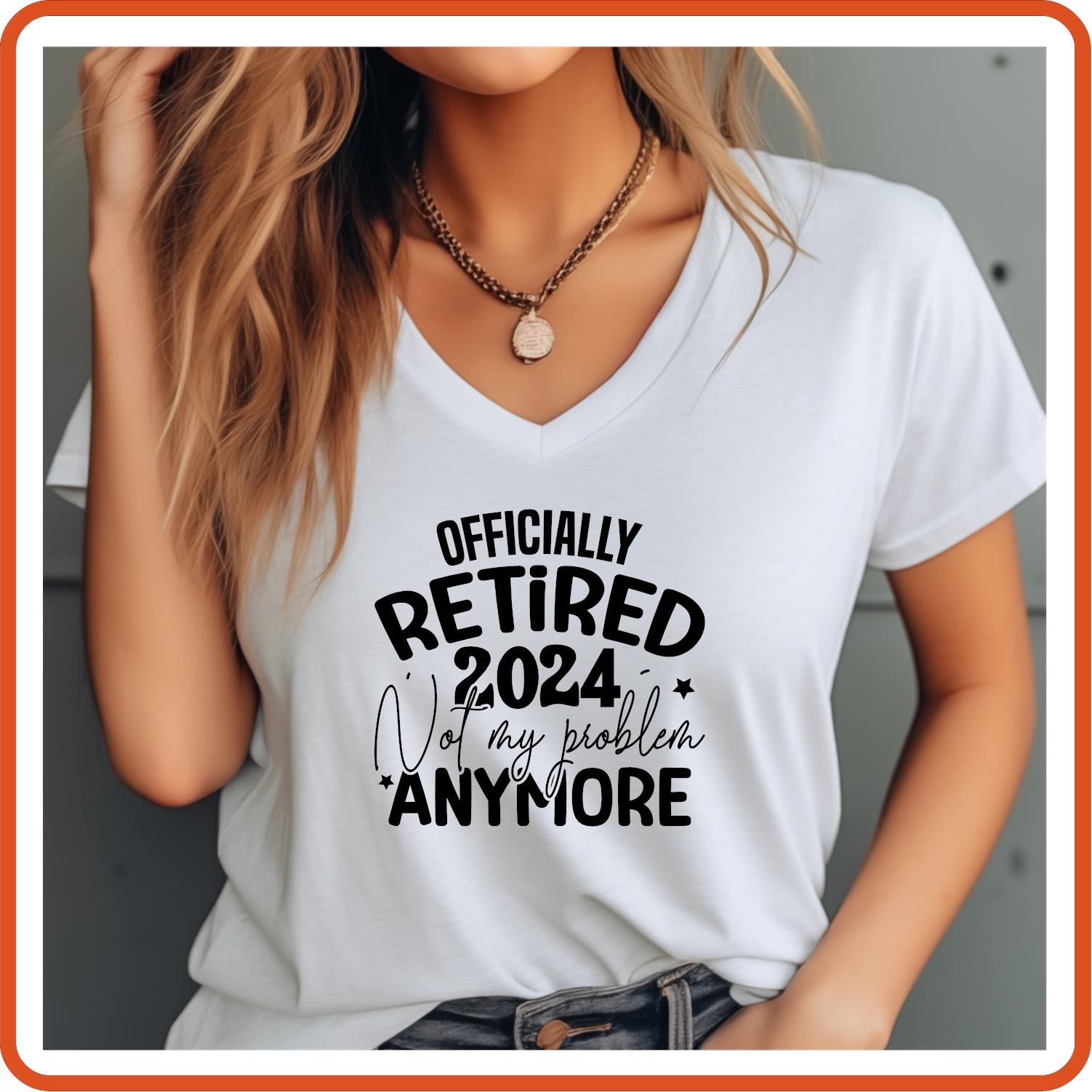 Officially Retired | Retirement Shirts | T-Shirts by SEC Apparel - secapparelonline