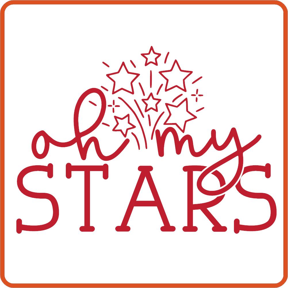Oh My Stars | 4th of July Iron On Decals by SEC Apparel - secapparelonline