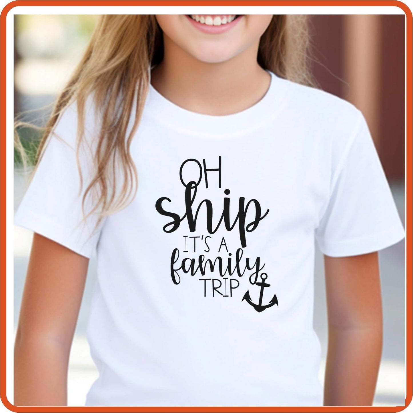Oh Ship It's a Family Trip Graphic T Shirt| Unisex | Vacation Shirts | SEC Apparel - secapparelonline