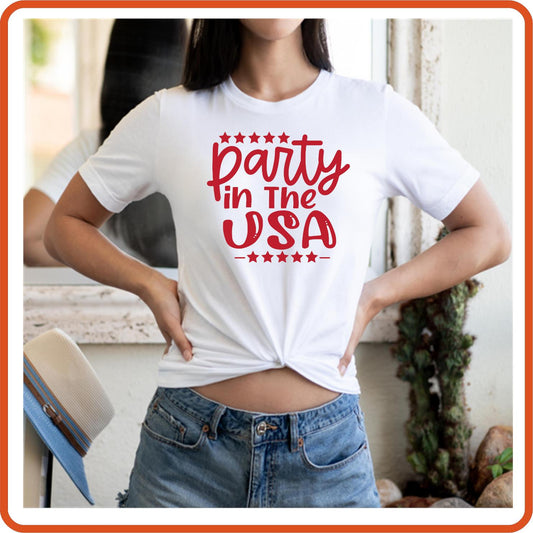 Party in the USA | 4th of July Shirts by SEC Apparel - secapparelonline