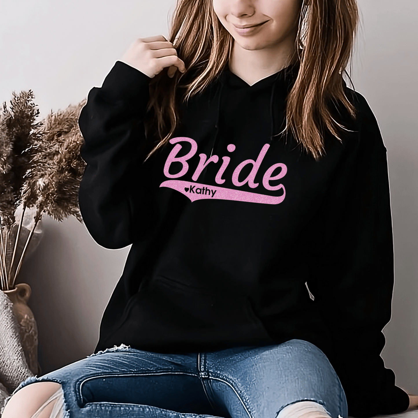 Personalized Bride Shirt | Crew neck | V Neck| Sweatshirt | Hoodie - secapparelonline
