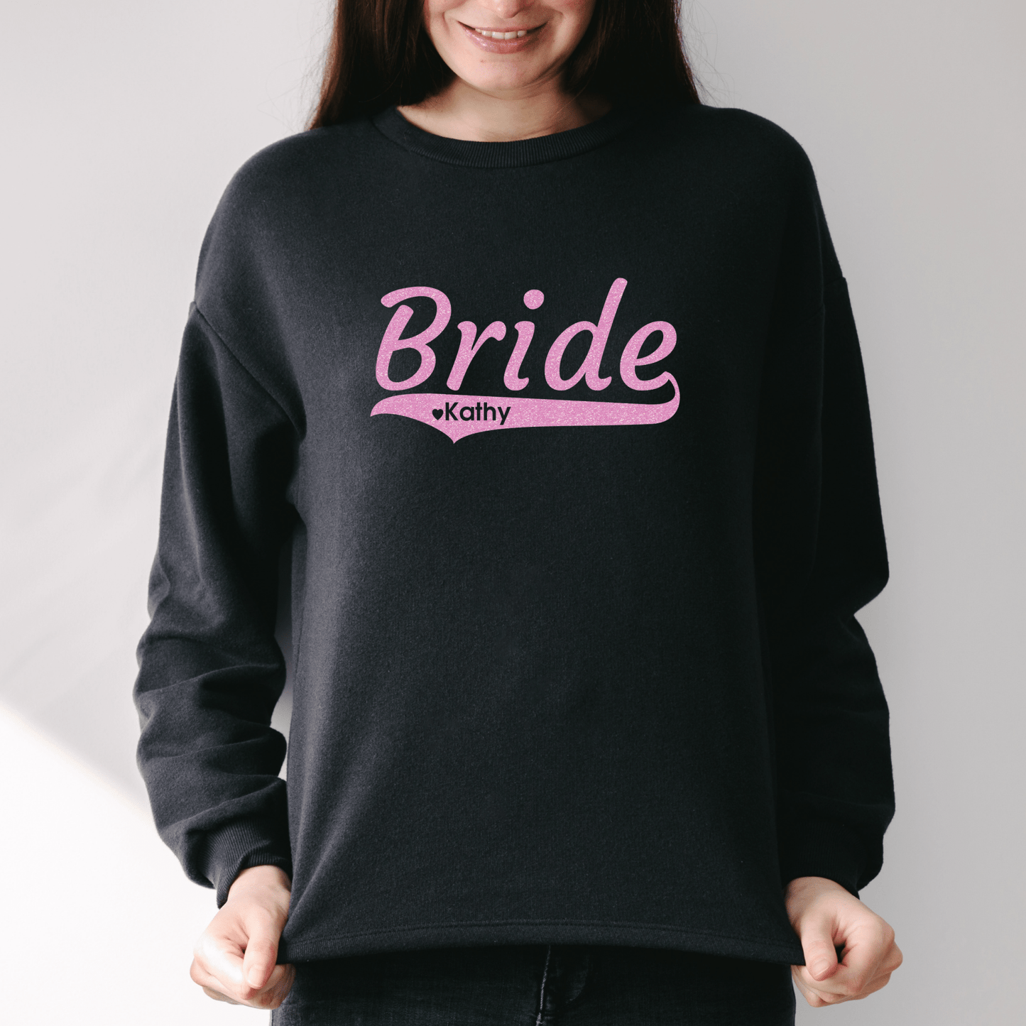Personalized Bride Shirt | Crew neck | V Neck| Sweatshirt | Hoodie - secapparelonline