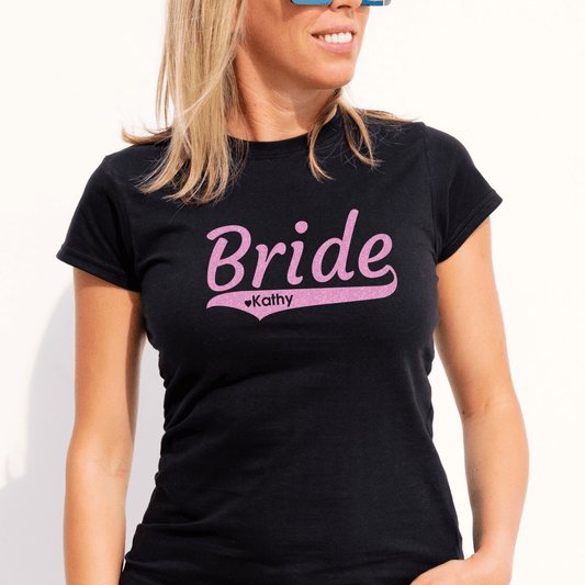 Personalized Bride Shirt | Crew neck | V Neck| Sweatshirt | Hoodie - secapparelonline