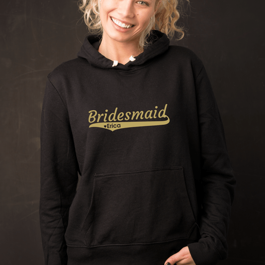 Personalized Bridesmaid Shirt | Crew neck | V Neck| Sweatshirt | Hoodie - secapparelonline