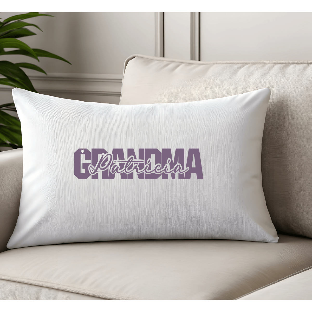 Personalized Grandma HTV Transfer - Custom Name Iron - On Vinyl for Shirts - Nana, Mimi, Gigi Designs - secapparelonline