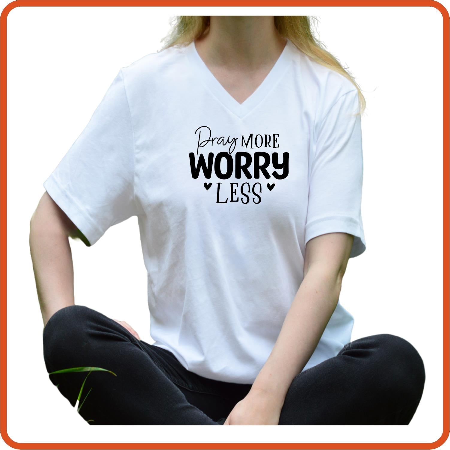 Pray More Worry Less | Christian Religious T-Shirts by SEC Apparel - secapparelonline