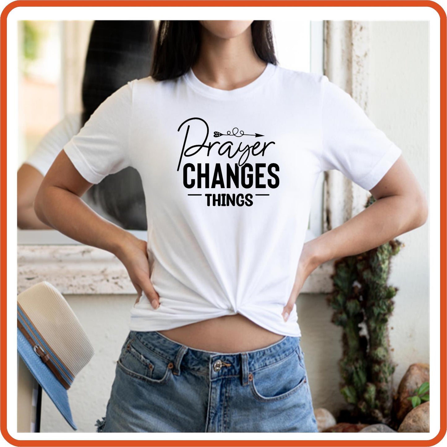Prayer Changes Things | Christian Religious T-Shirts by SEC Apparel - secapparelonline