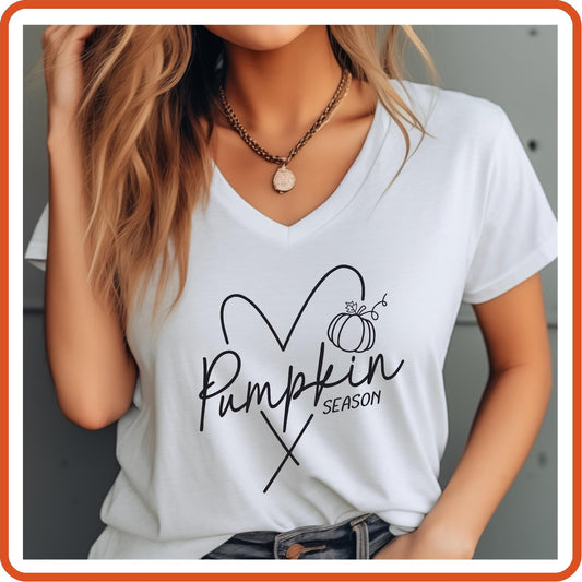 Pumpkin Season | Fall Shirts | T-Shirts by SEC Apparel - secapparelonline