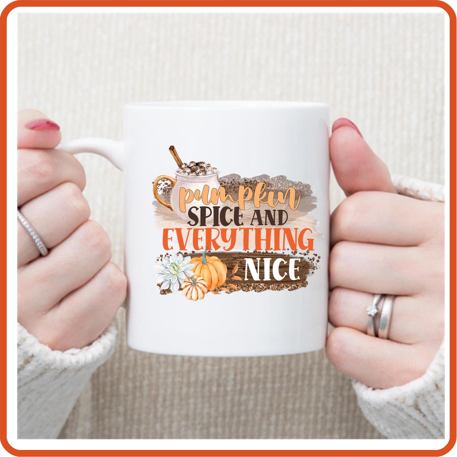 Pumpkin Spice and Everything Nice | Fall Mugs - 11oz Coffee Mug by SEC Apparel - secapparelonline