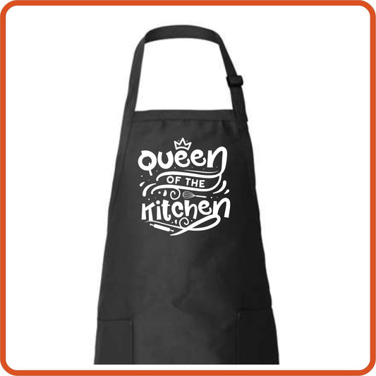 Queen of the Kitchen Full Length Apron by SEC Apparel - secapparelonline