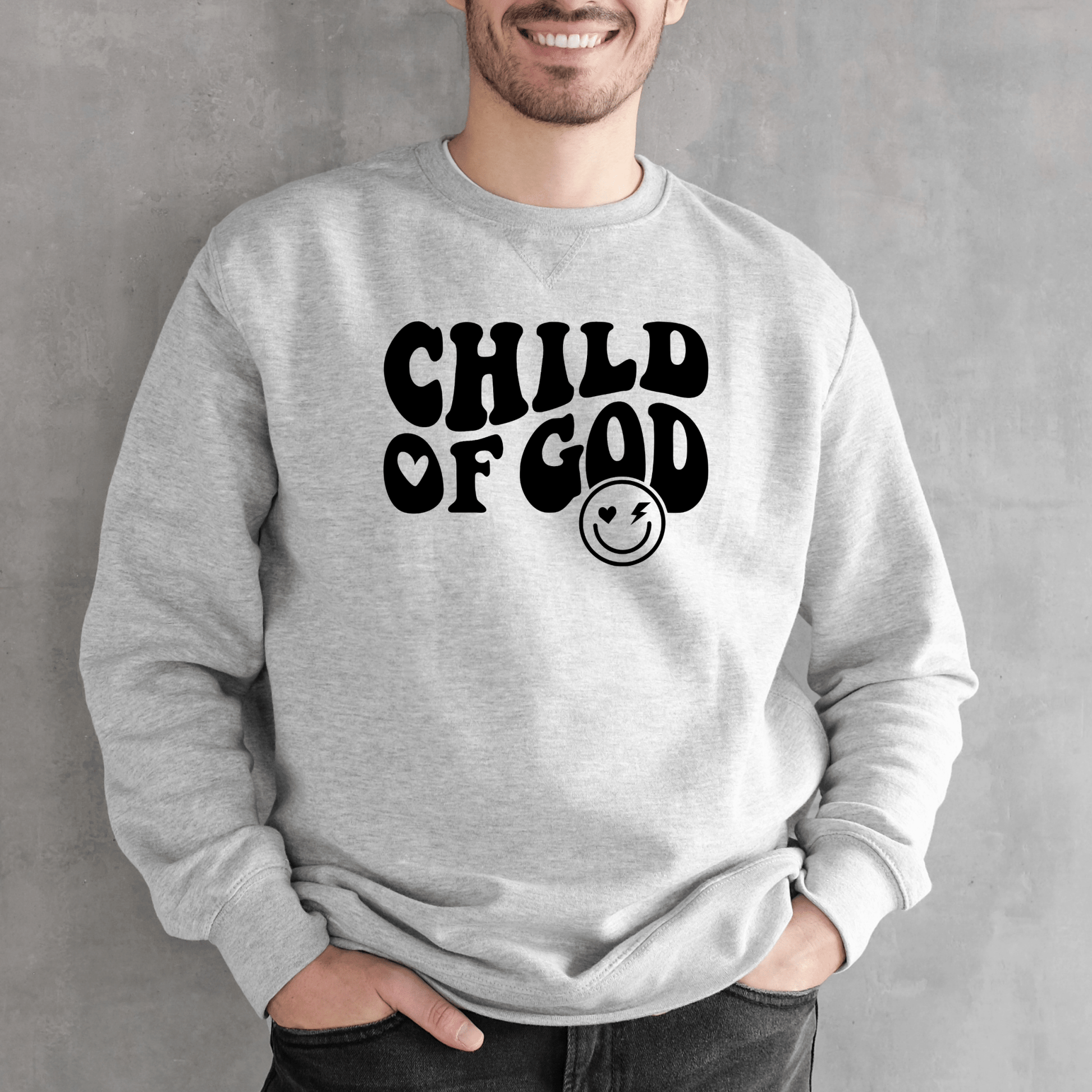 Religious Sweatshirt Hoodie | Unisex | SEC Apparel | Child of God - secapparelonline