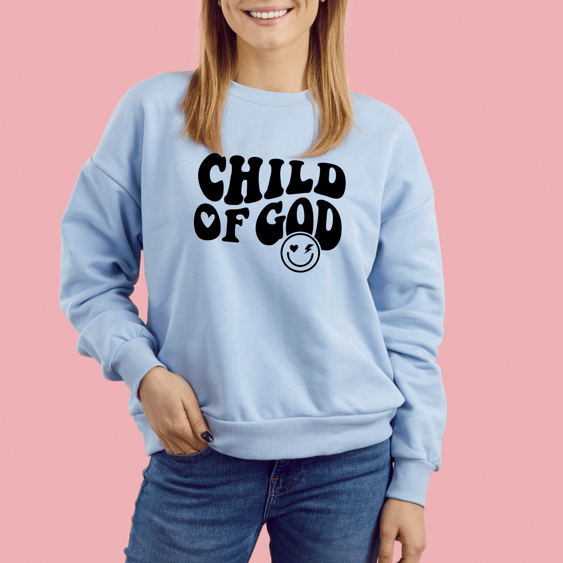 Religious Sweatshirt Hoodie | Unisex | SEC Apparel | Child of God - secapparelonline