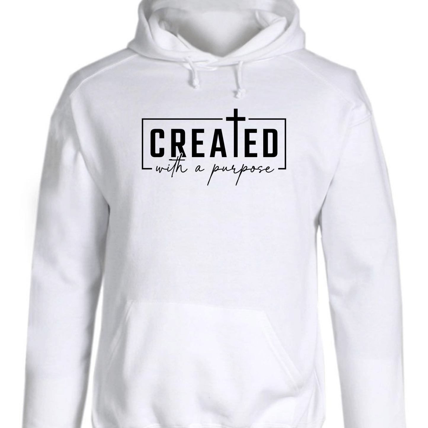 Religious Sweatshirt Hoodie | Unisex | SEC Apparel | Created with a Purpose - secapparelonline