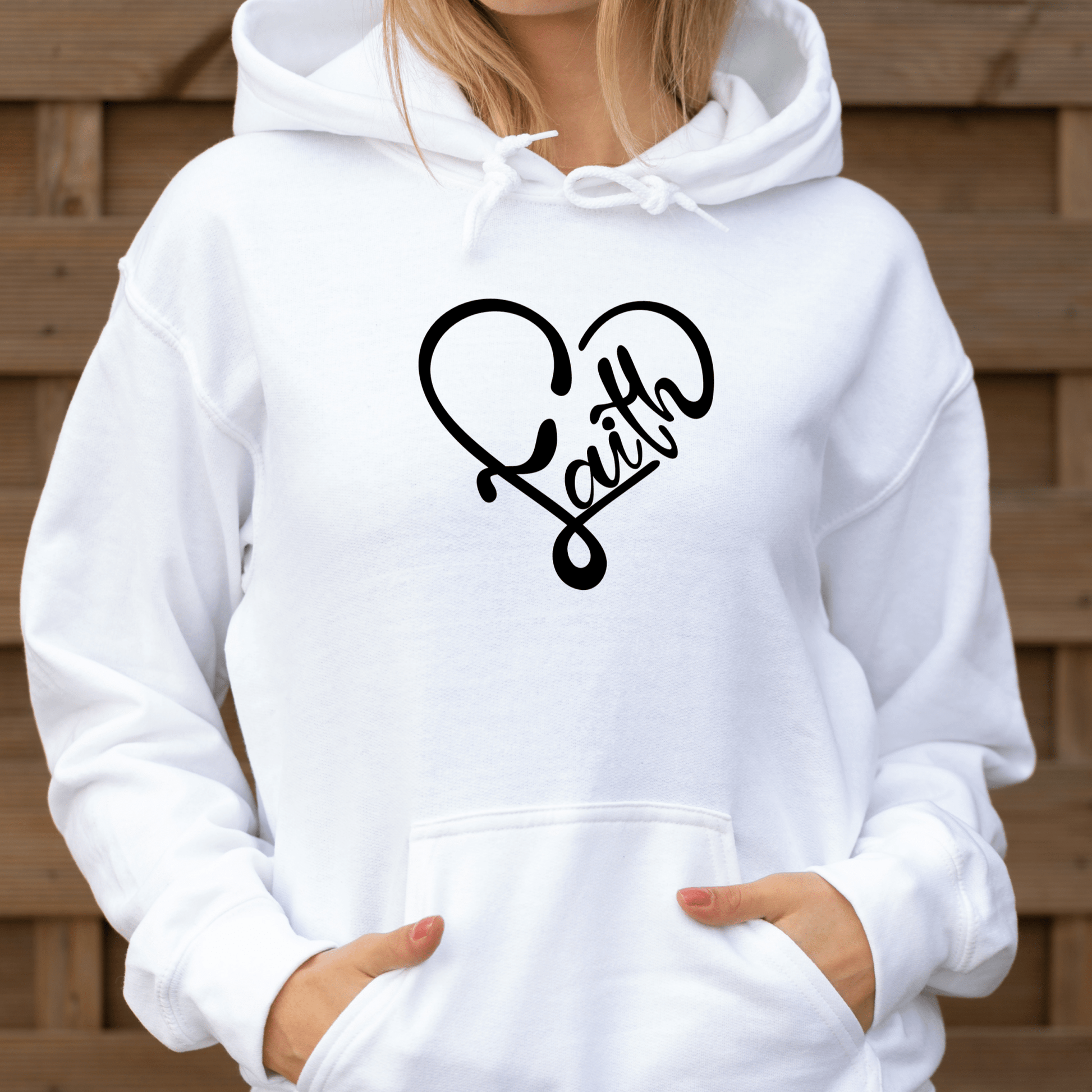 Religious Sweatshirt Hoodie | Unisex | SEC Apparel | Faith 1 - secapparelonline