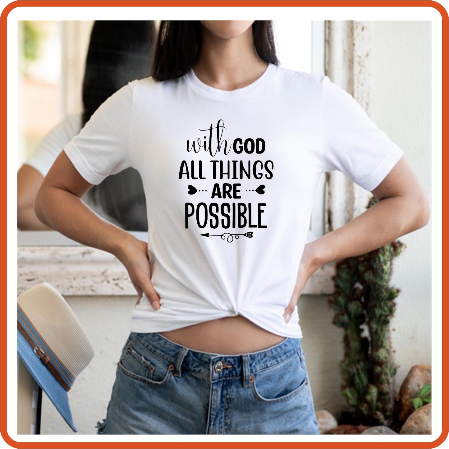 With God All Things Are Possible | Christian Religious T-Shirts by SEC Apparel