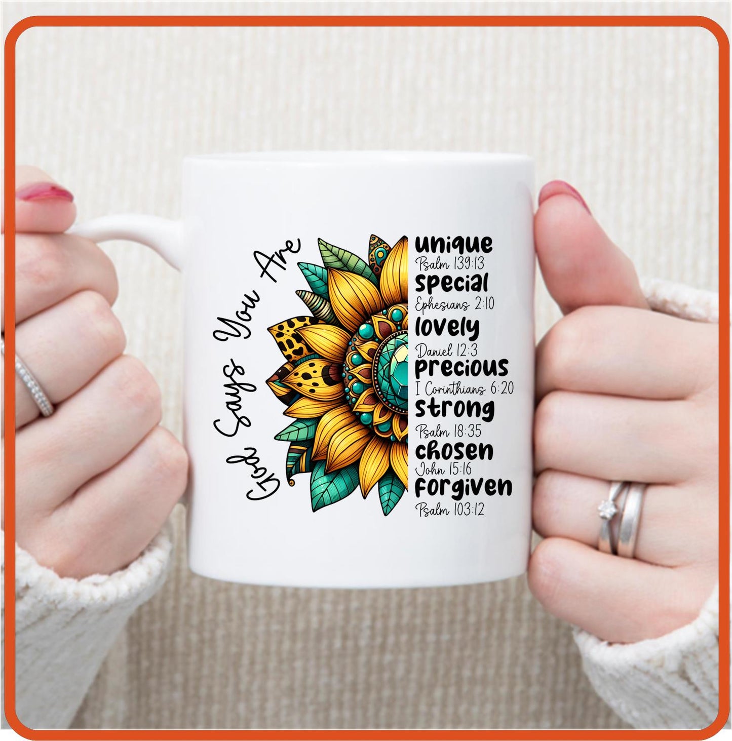 God Says You Are Special | Christian | Religious Mugs -11oz Coffee Mug by SEC Apparel