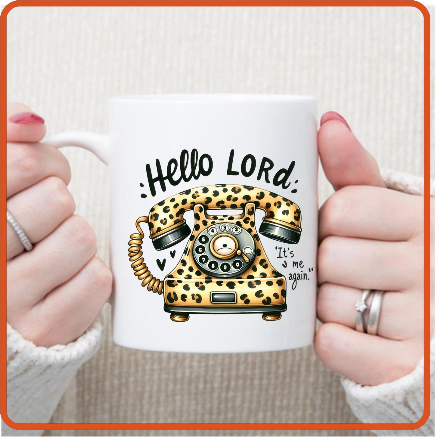 Hello Lord | Christian | Religious Mugs -11oz Coffee Mug by SEC Apparel