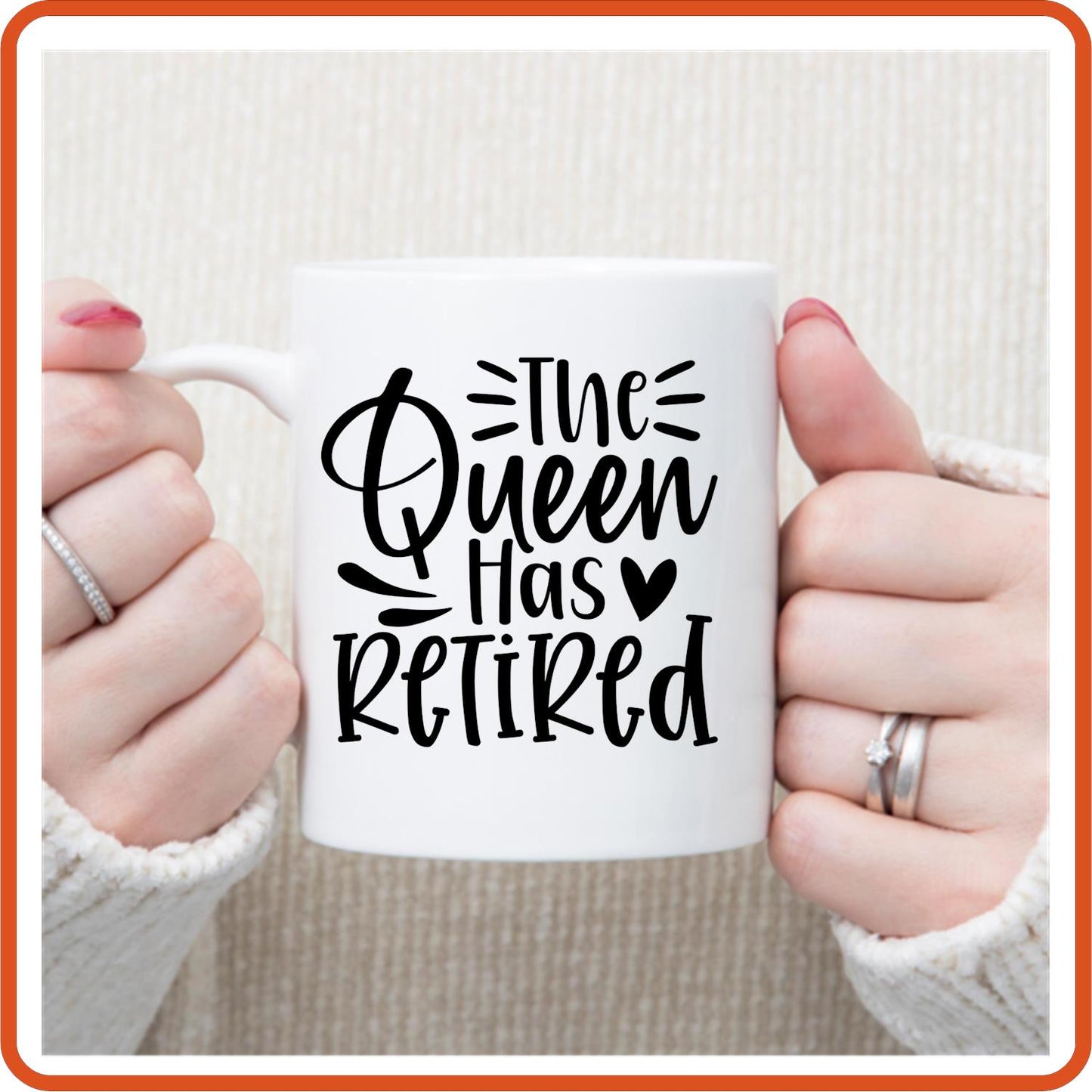 The Queen Has Retired | Retirement Mugs -11oz Coffee Mug by SEC Apparel