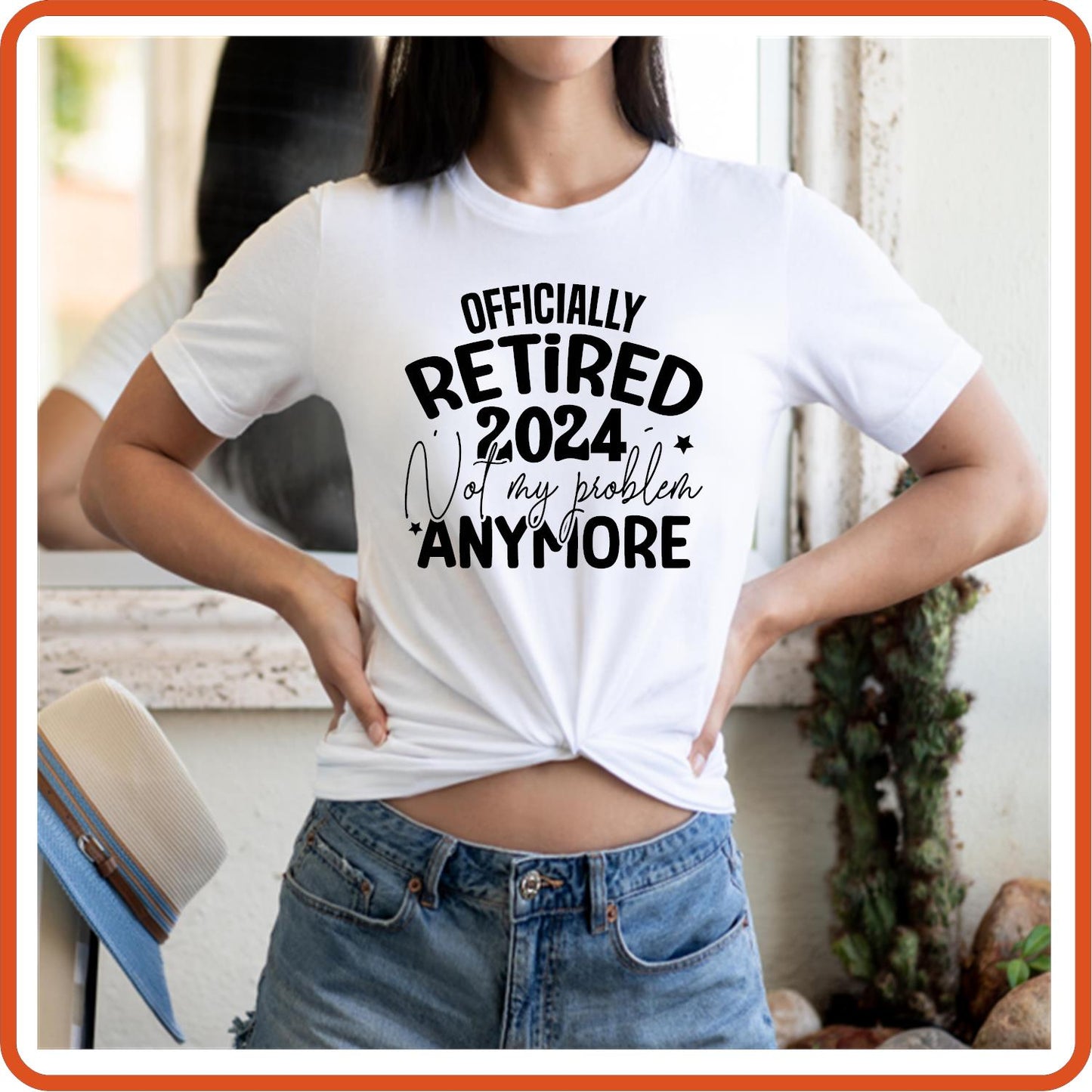 Officially Retired | Retirement Shirts | T-Shirts by SEC Apparel