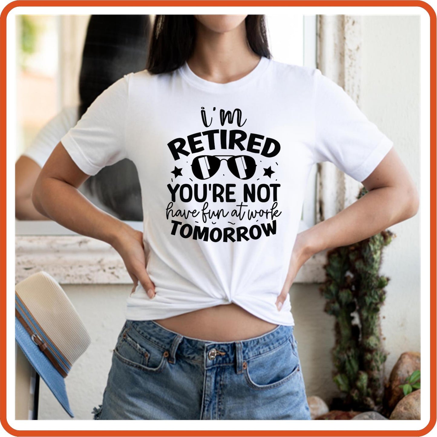 I'm Retired You're Not | Retirement Shirts | T-Shirts by SEC Apparel