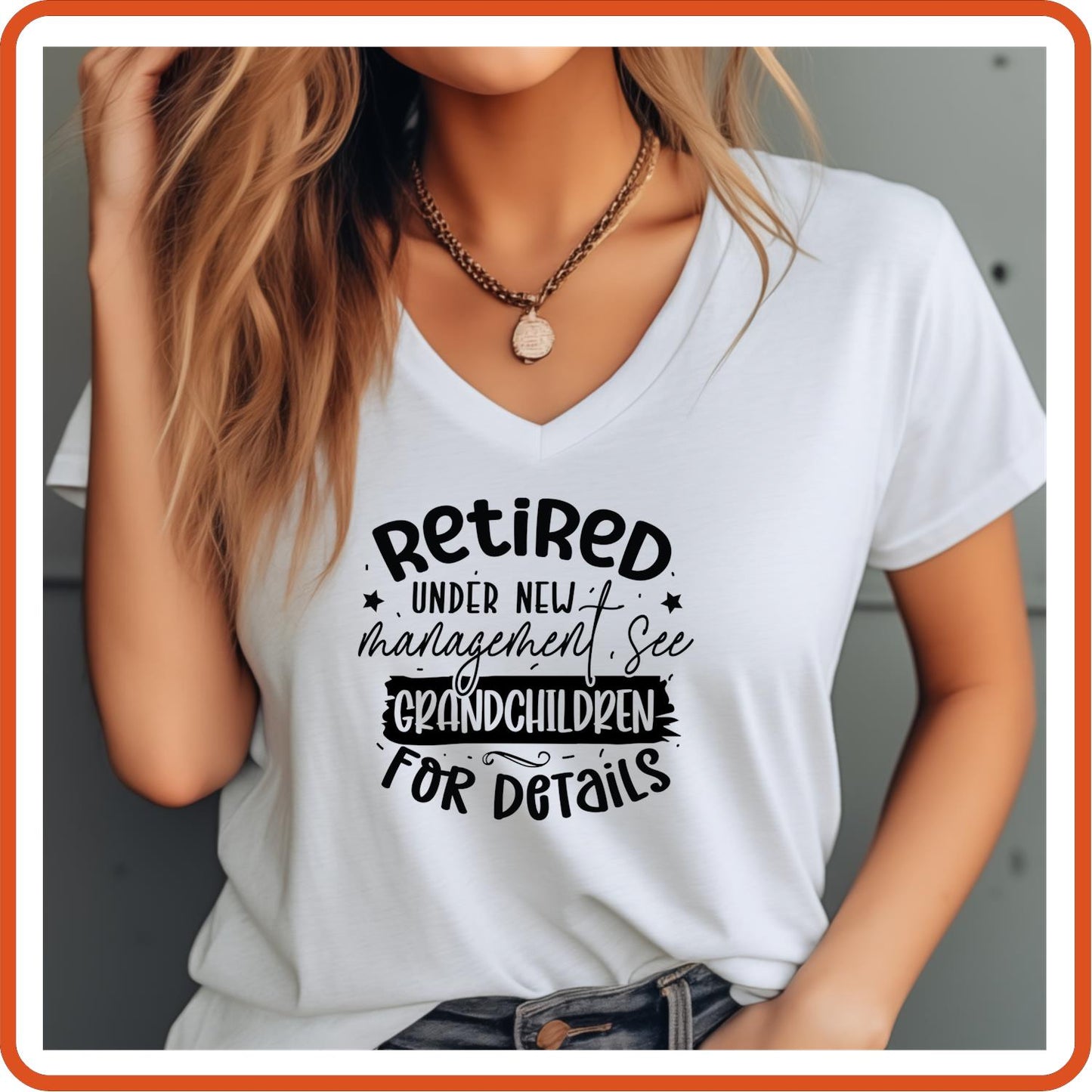 Retired Under New Management Grandchildren | Retirement Shirts | T-Shirts by SEC Apparel