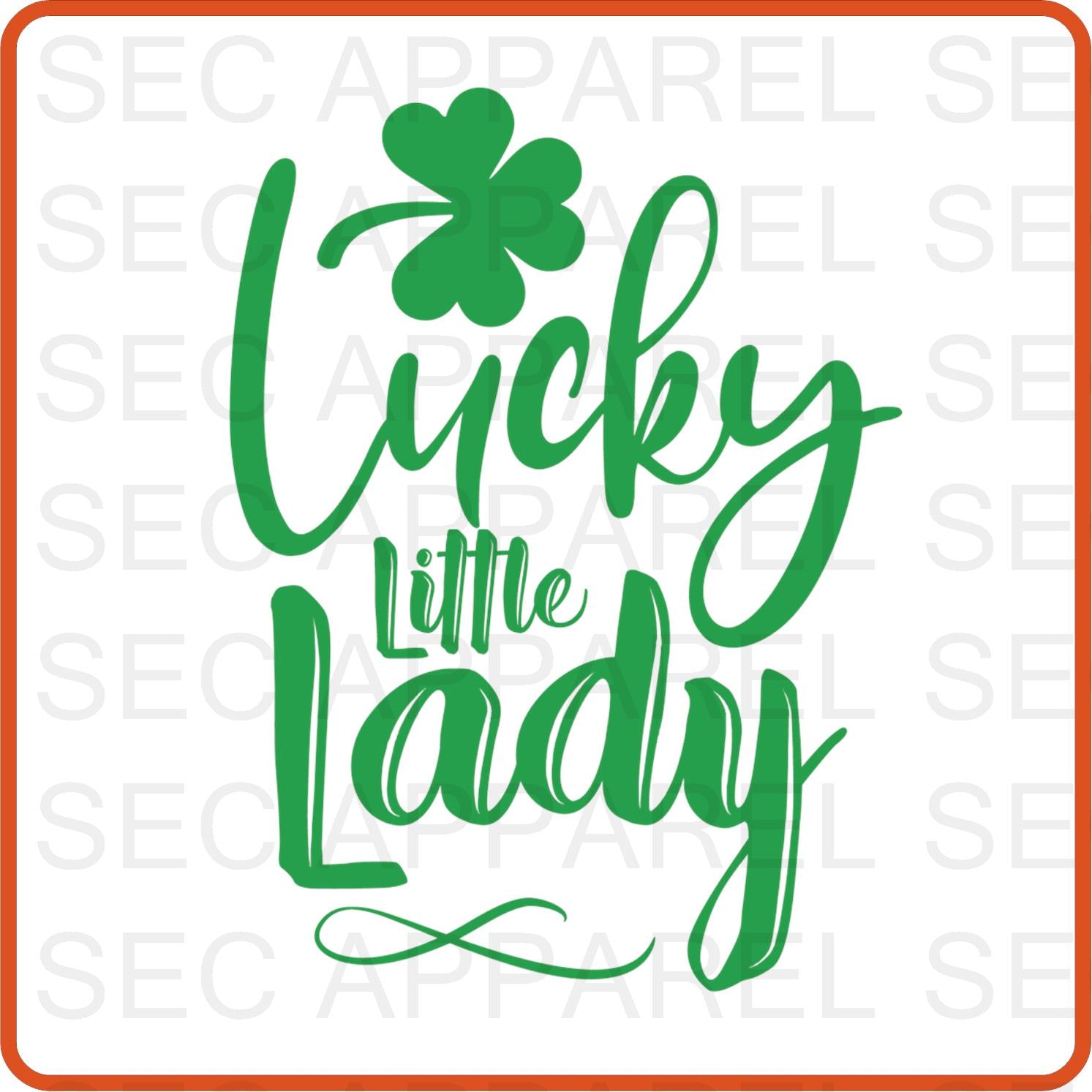 Saint Patrick's Iron On Decals Patches transfers vinyl for shirts, clothing | Lucky Little Lady - secapparelonline