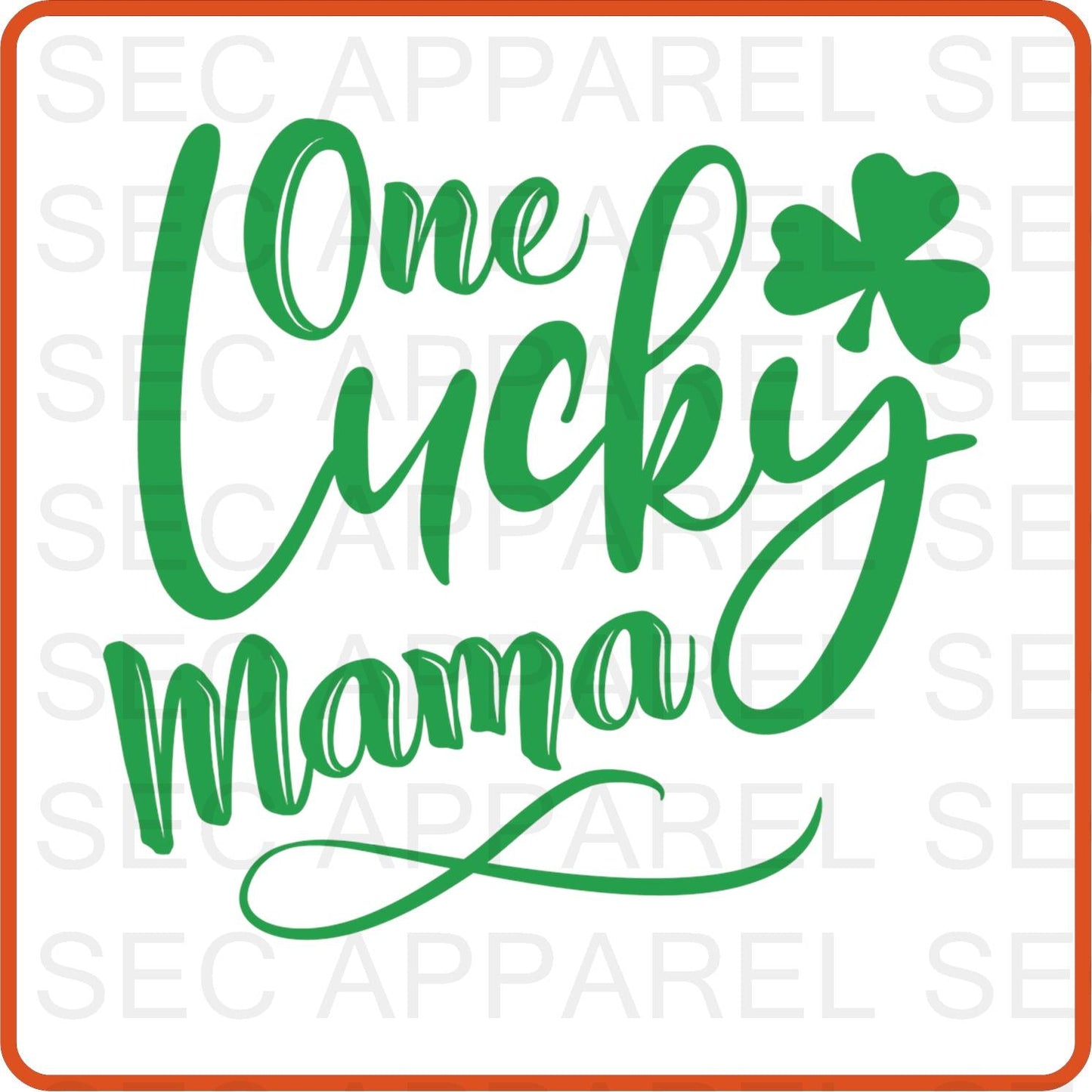 Saint Patrick's Iron On Decals Patches transfers vinyl for shirts, clothing | One Lucky Mama - secapparelonline