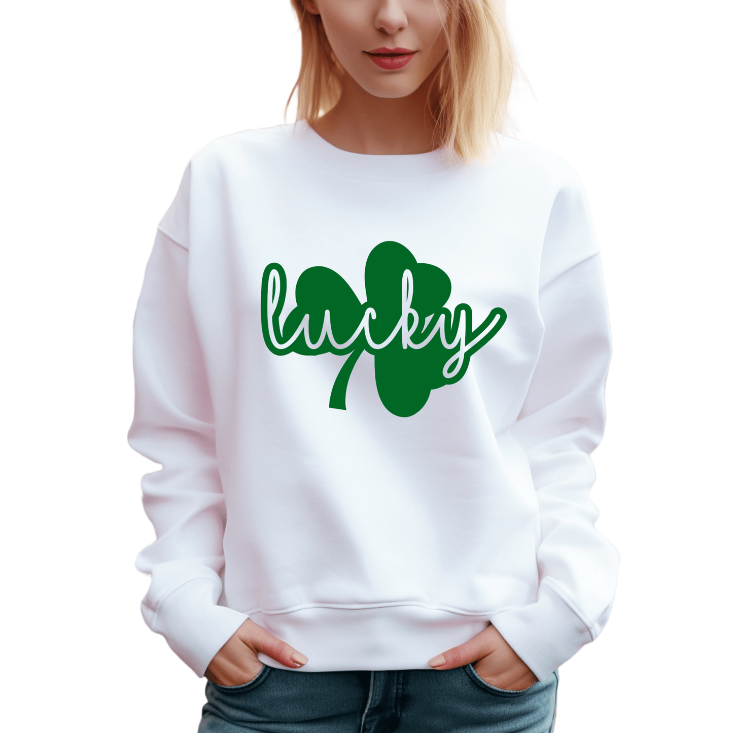 Saint Patricks Sweatshirt | Women's Fleece | SEC Apparel - secapparelonline