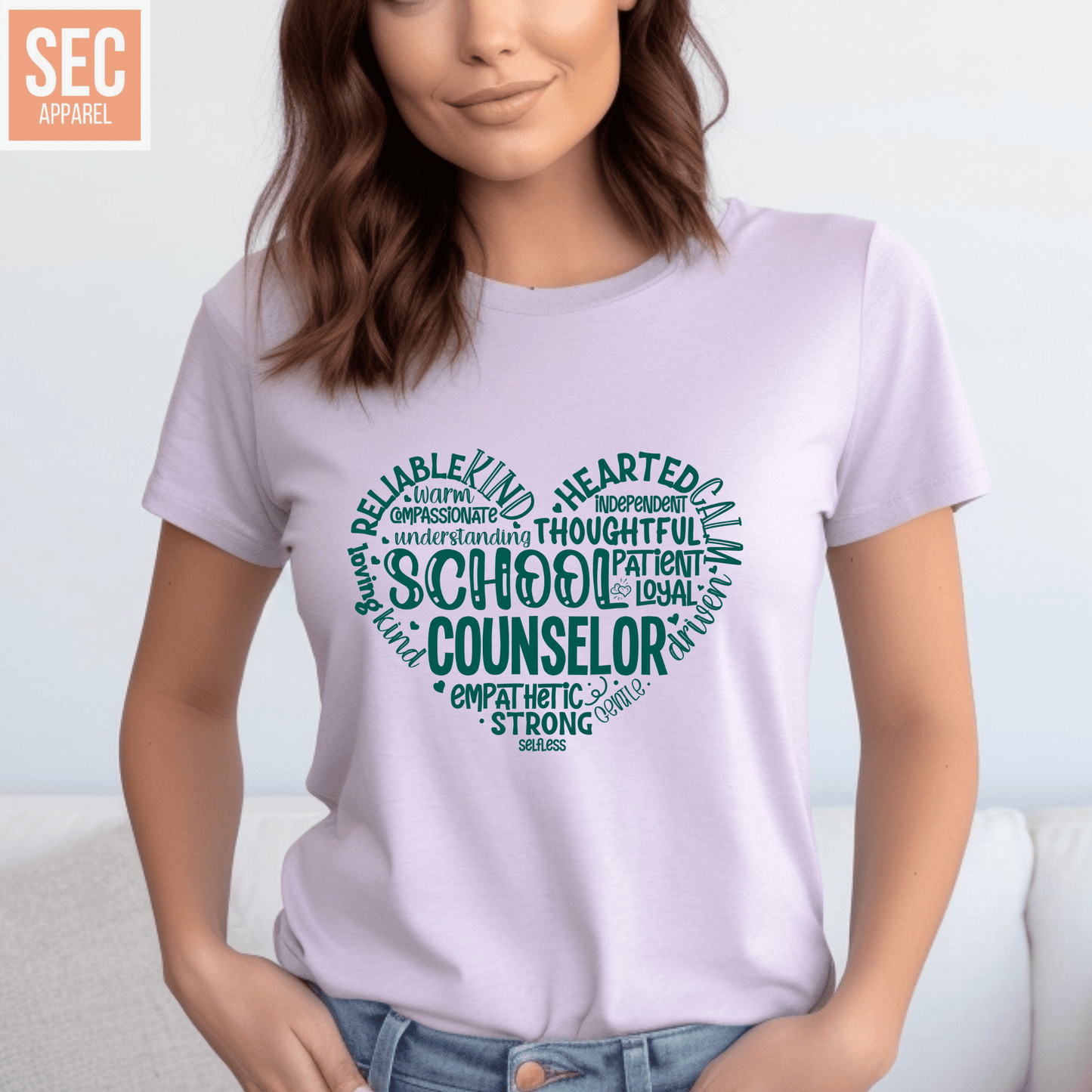 School Counselor | Graphic T Shirts| Unisex | SEC Apparel - secapparelonline