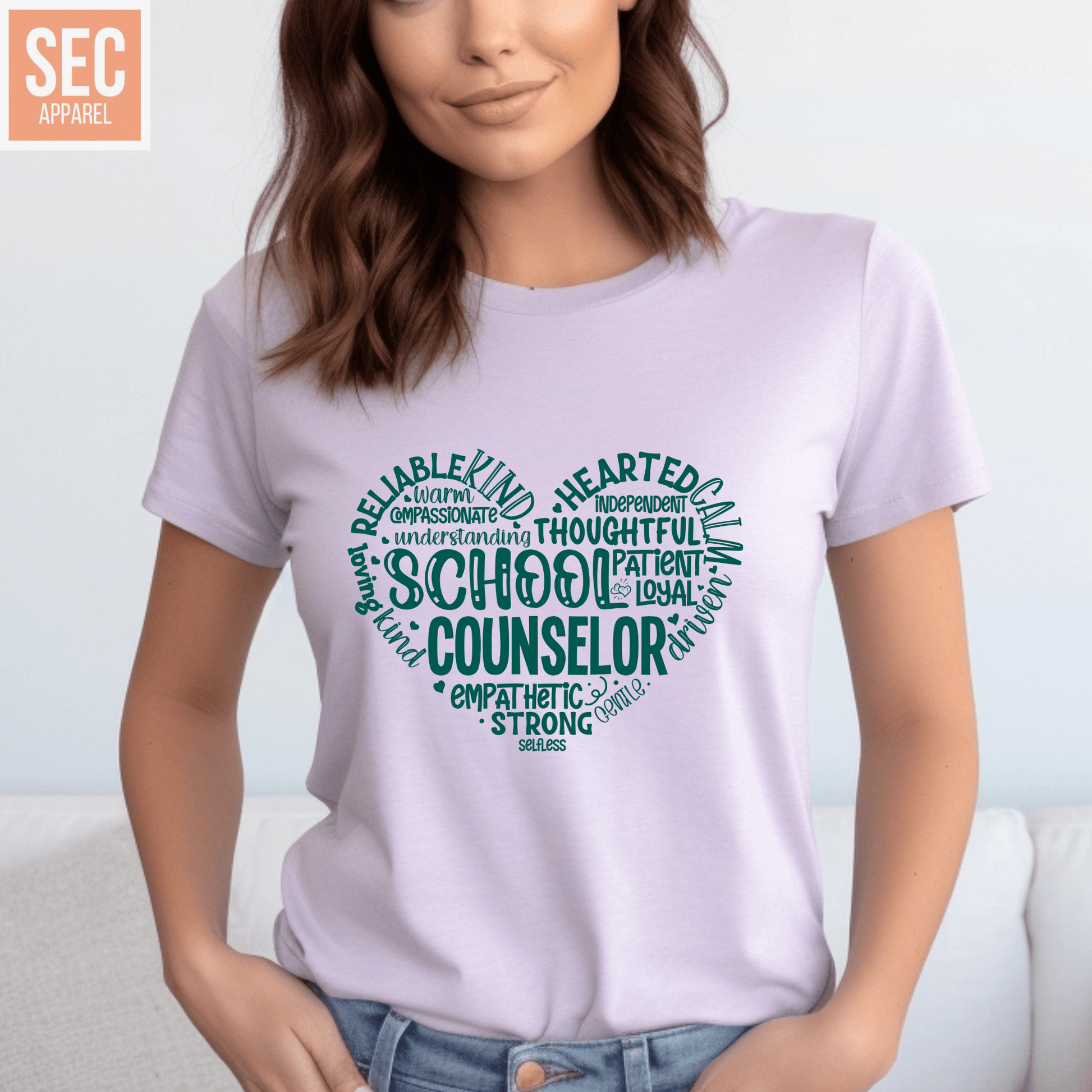 School Counselor | Graphic T Shirts| Unisex | SEC Apparel - secapparelonline