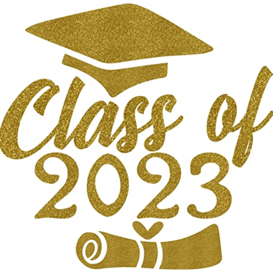 SEC Apparel Class of 2025 Graduation Iron On Transfers Decals Patches Vinyl for T Shirts Fabric Clothing - secapparelonline