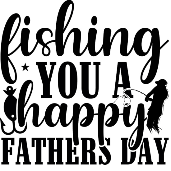 SEC Apparel Fishing Fathers Day Iron On Transfers Decals Patches Vinyl for T Shirts Fabric Clothing - secapparelonline