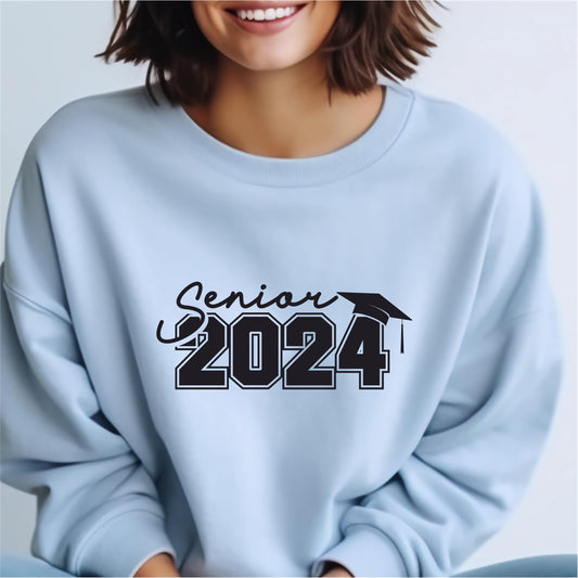 Senior 2024 Sweatshirt Hoodie | Women's Fleece | SEC Apparel