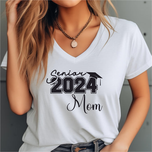 Senior Mom Shirts Class of 2024| Unisex | Graduation Shirt|