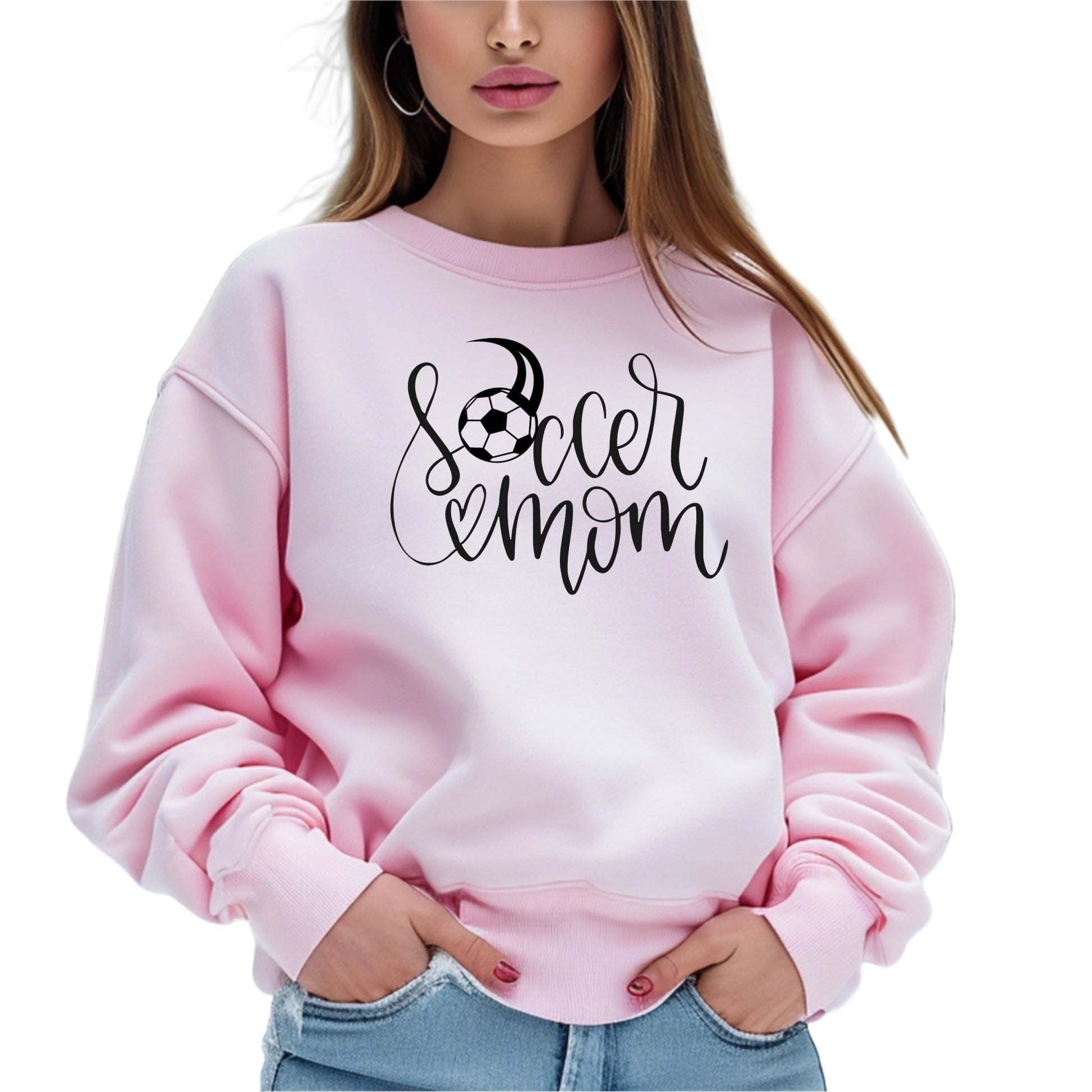 Soccer Mom Sweatshirt | Women's Fleece | SEC Apparel - secapparelonline