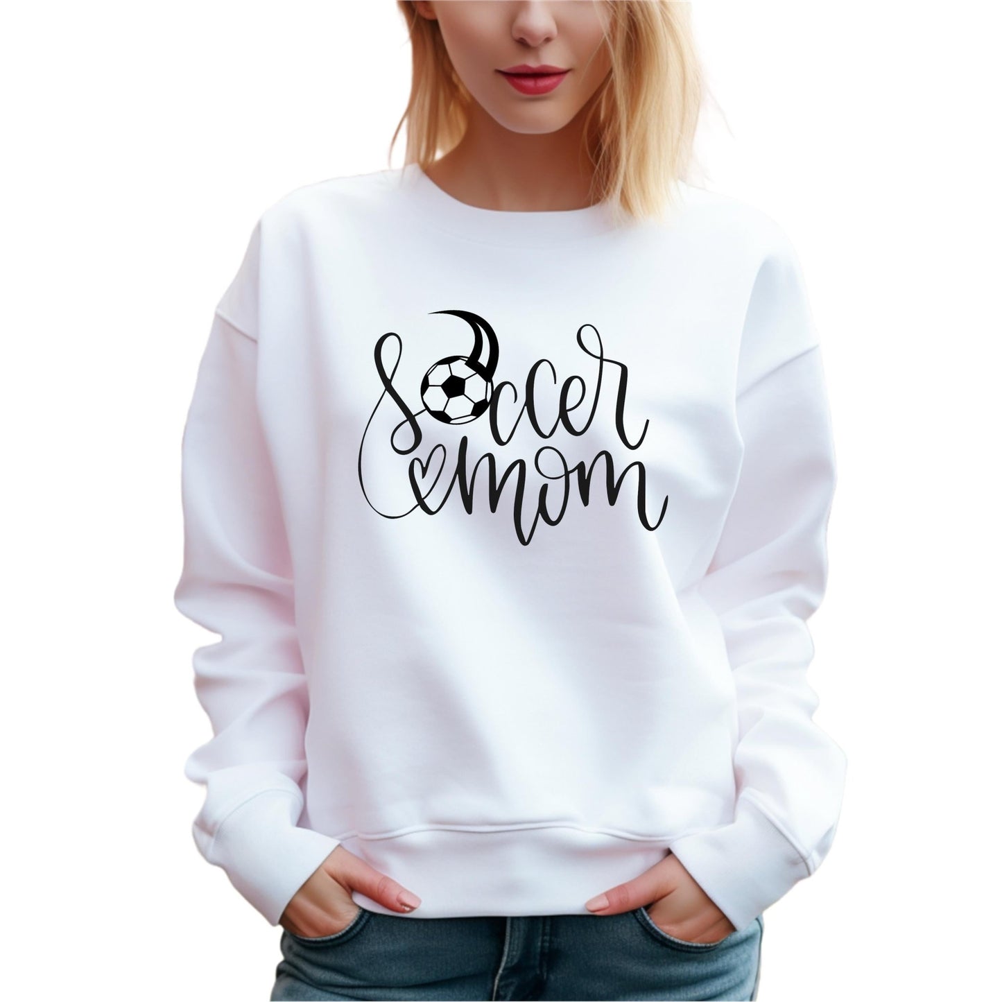 Soccer Mom Sweatshirt | Women's Fleece | SEC Apparel - secapparelonline