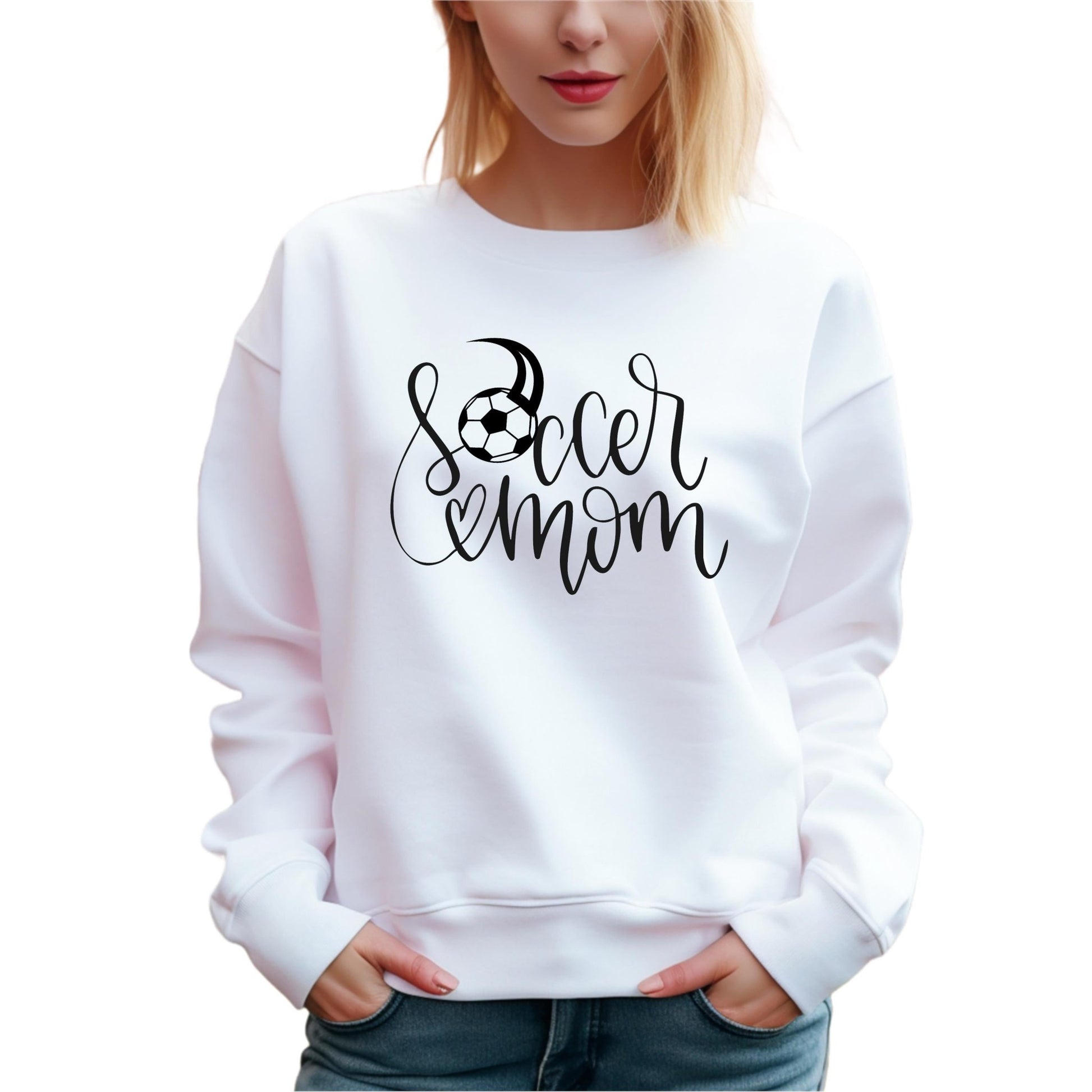 Soccer Mom Sweatshirt | Women's Fleece | SEC Apparel - secapparelonline