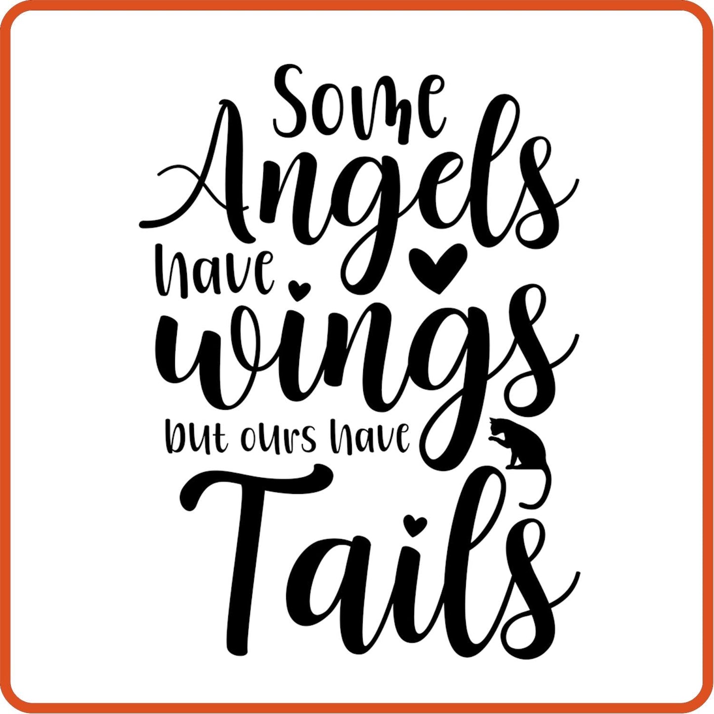 Some Angels Have Wings | Memorial | Sympathy Iron On Decals Patches by SEC Apparel - secapparelonline