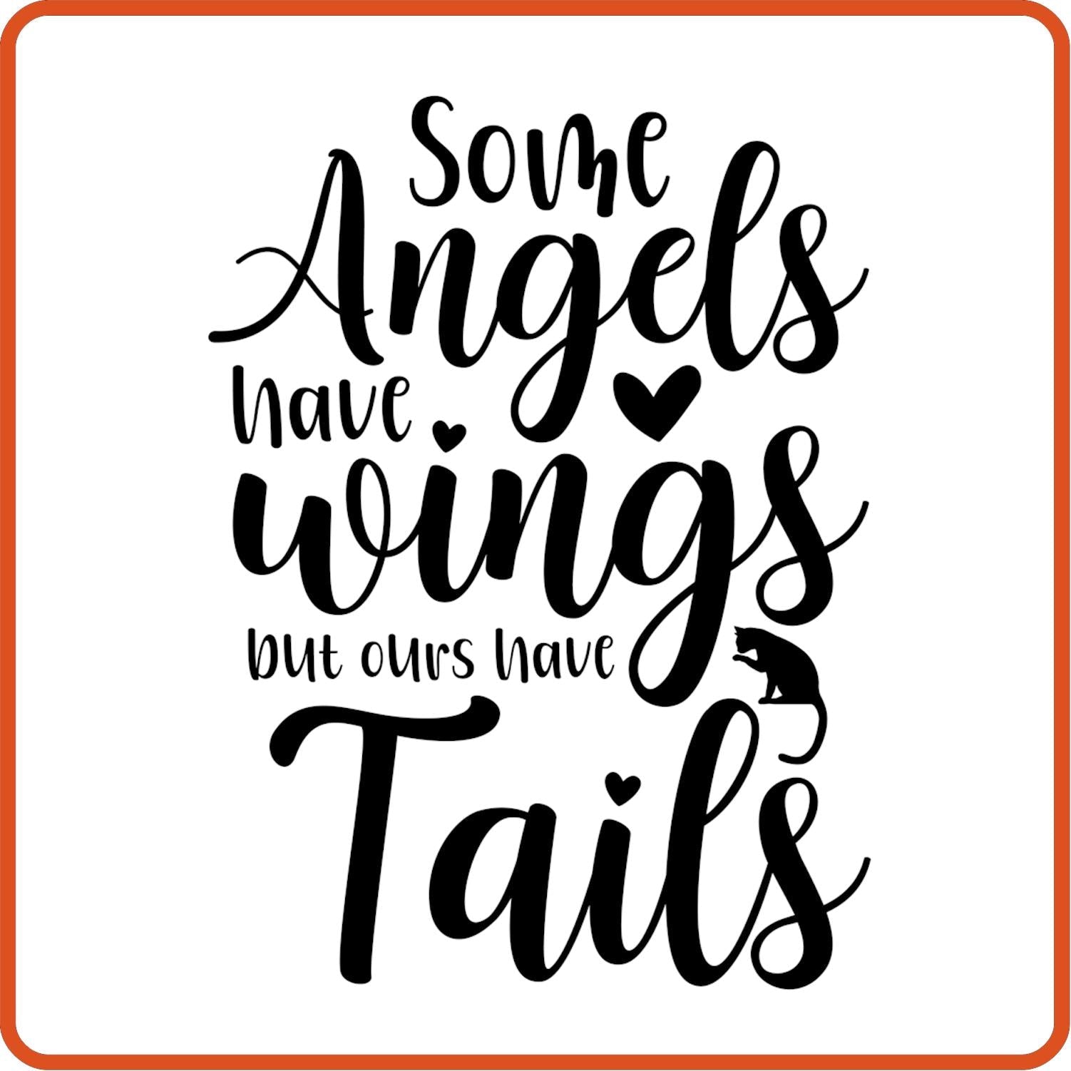 Some Angels Have Wings | Memorial | Sympathy Iron On Decals Patches by SEC Apparel - secapparelonline
