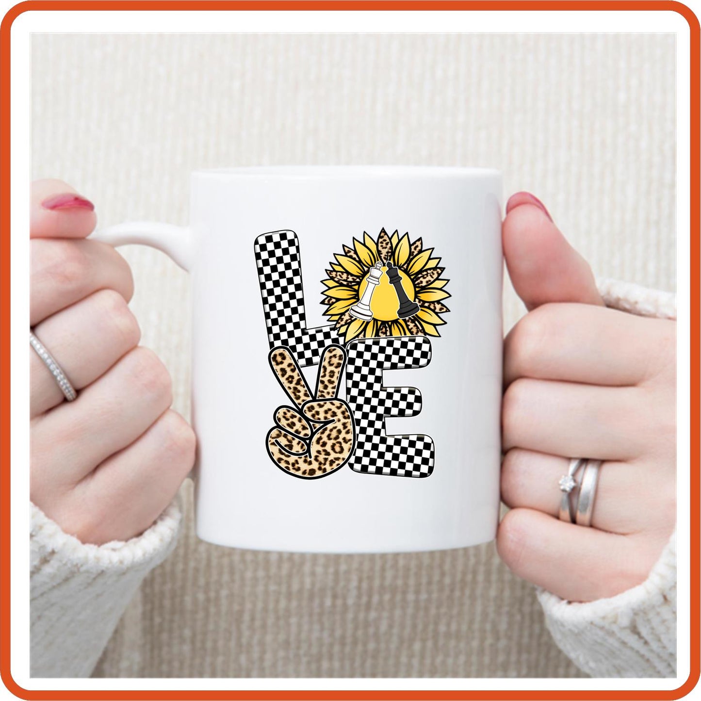 Chess Fan Mugs -11oz Coffee Mug | Sport Fan Mugs | Love Chess