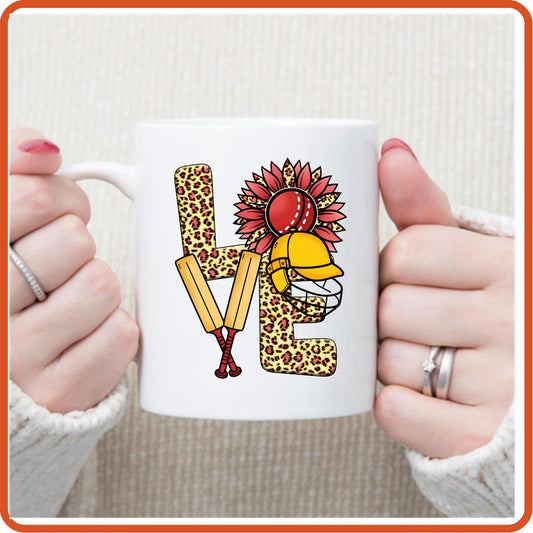 Cricket Fan Mugs -11oz Coffee Mug | Sport Fan Mugs | Love Cricket