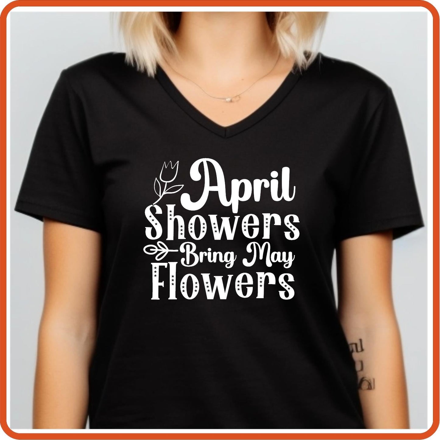 Spring Graphic T-shirts | Spring Shirts | SEC Apparel | April Showers - secapparelonline