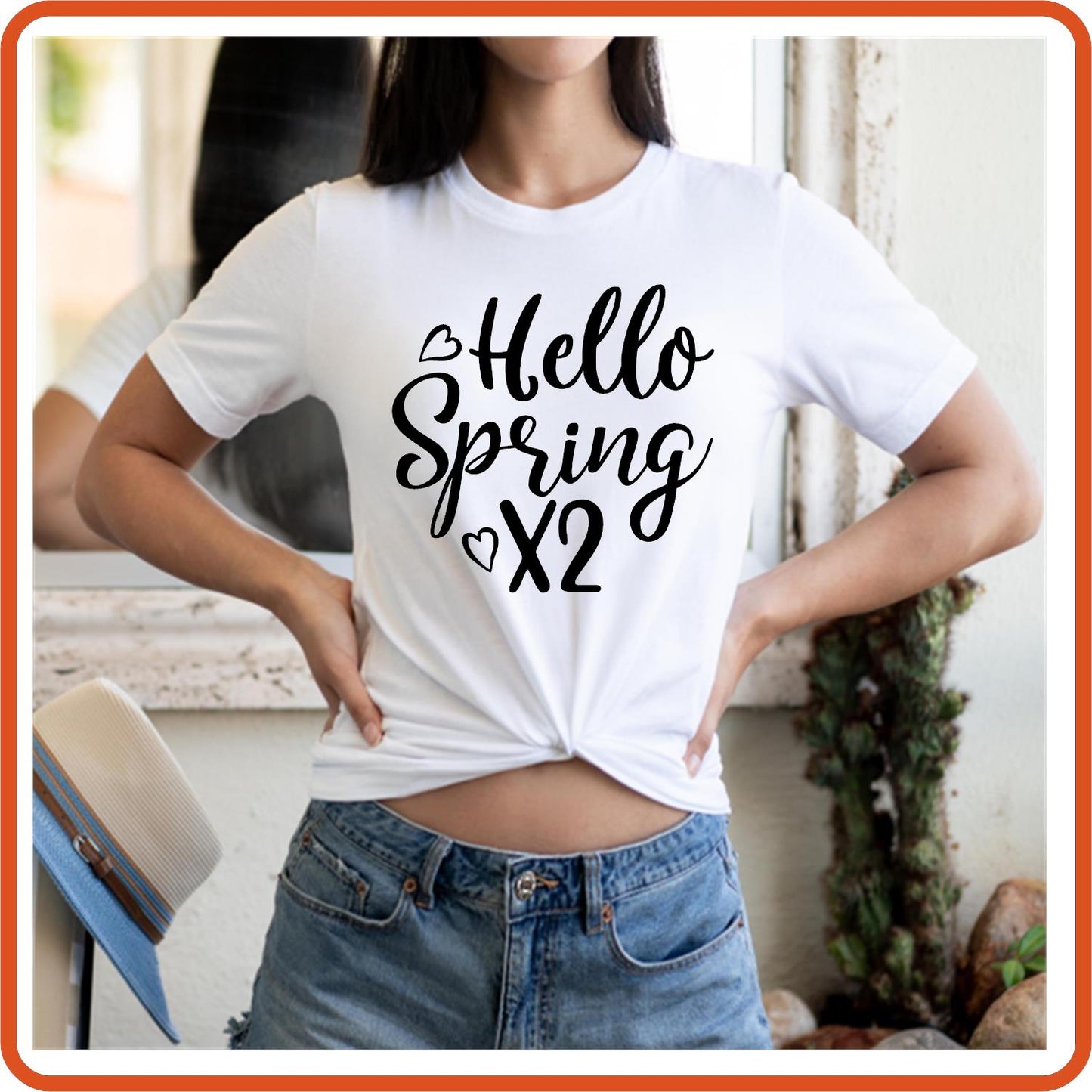 Spring Graphic T-shirts | Spring Shirts | SEC Apparel | Hello Spring - secapparelonline