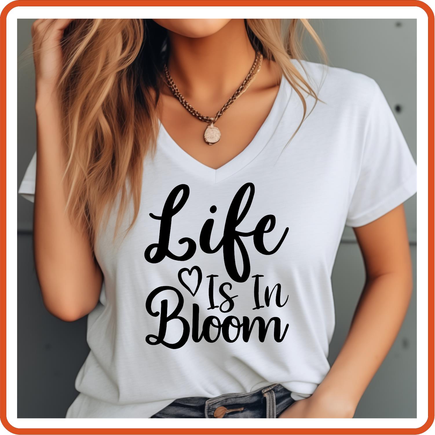 Spring Graphic T-shirts | Spring Shirts | SEC Apparel | Life Is In Bloom - secapparelonline