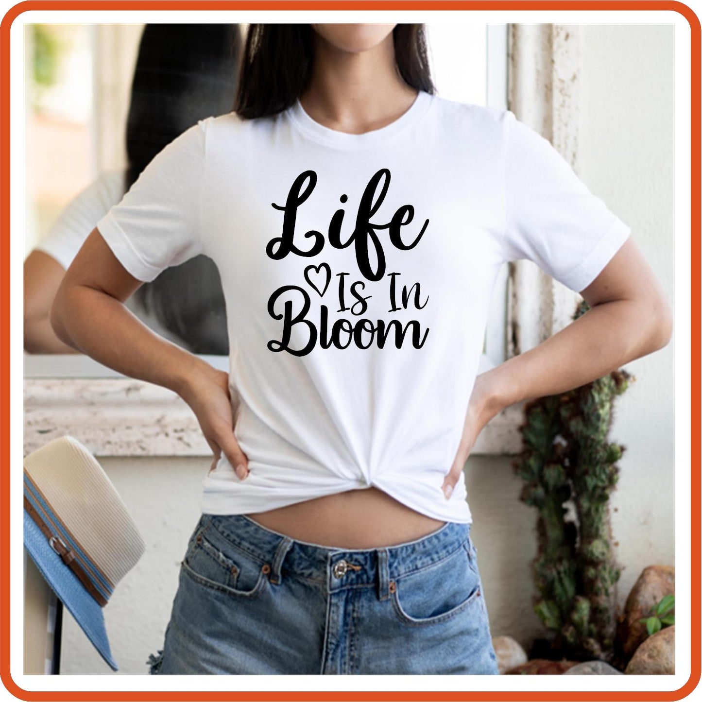Spring Graphic T-shirts | Spring Shirts | SEC Apparel | Life Is In Bloom - secapparelonline
