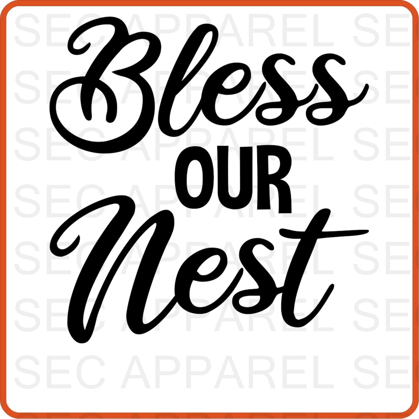 Spring Iron On Decals Patches transfers vinyl for shirts, clothing | Bless Our Nest - secapparelonline