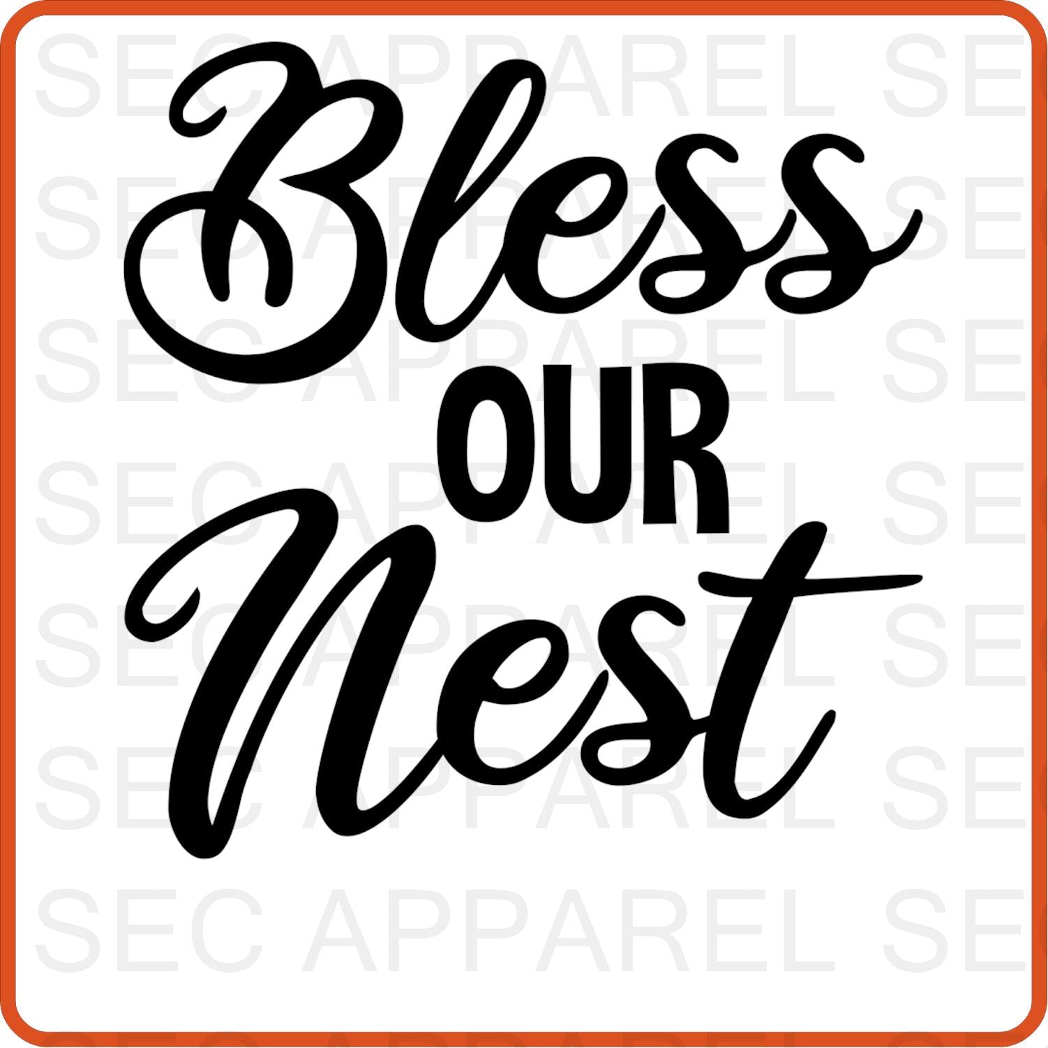 Spring Iron On Decals Patches transfers vinyl for shirts, clothing | Bless Our Nest - secapparelonline